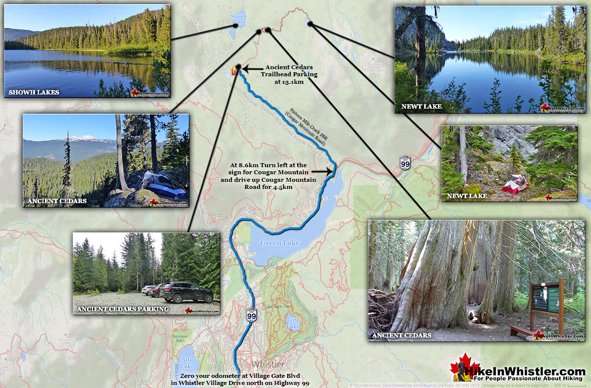 Ancient Cedars Directions Map v2