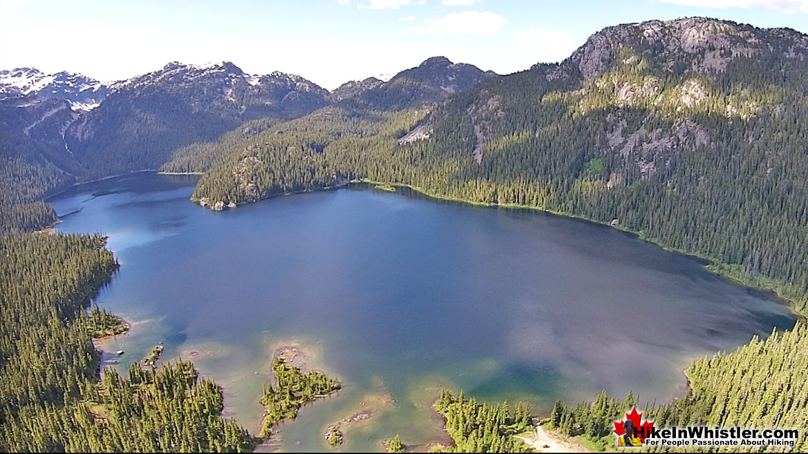 Callaghan Lake Provincial Park Aerial View