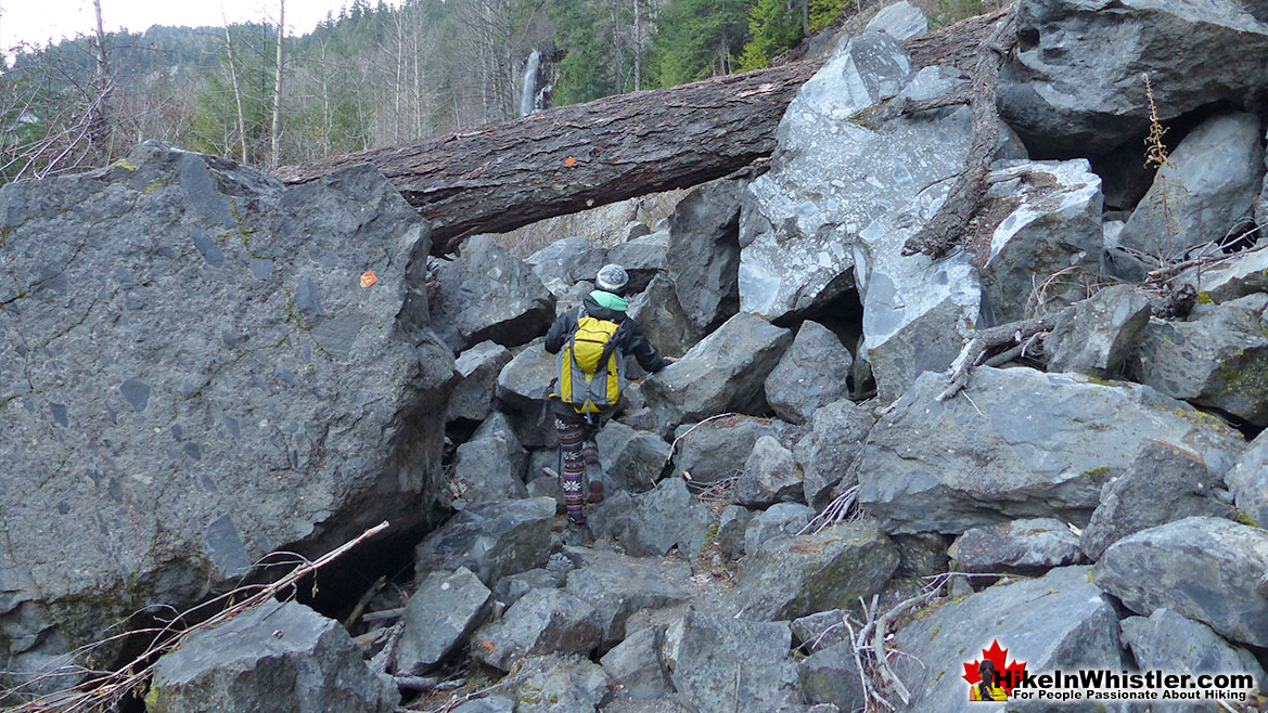 Trail to Keyhole Hot Springs