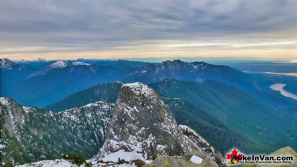 Summit View of East Lion