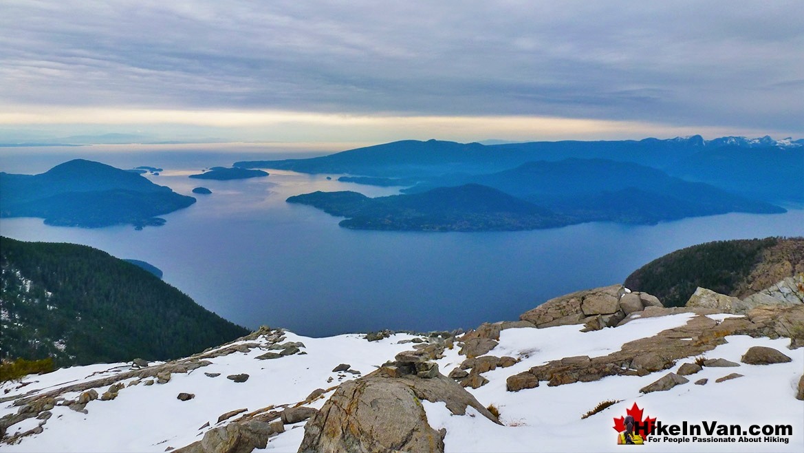 West Lion Summit View of Howe Sound