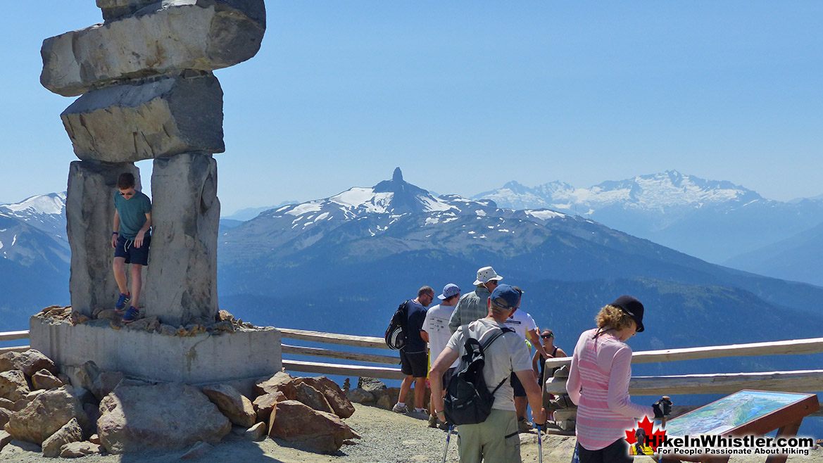 Summit Inuksuk on Whistler Mountain